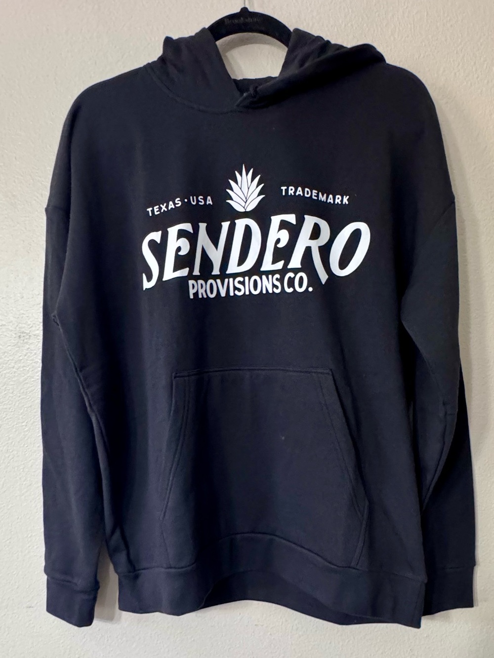 Sendero Provisions Co Logo Hoodie Black Men’s Small NWT Western Texas - Picture 2 of 5